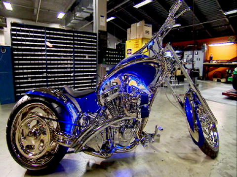 American Chopper: Sr vs Jr: Bike bling