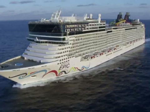 Mighty Ships - Norwegian Epic - maskinrummet