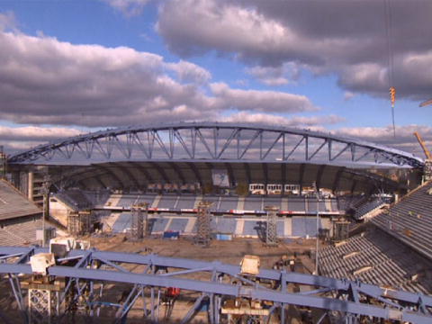 Engineering the European Championship: Poznan stadion