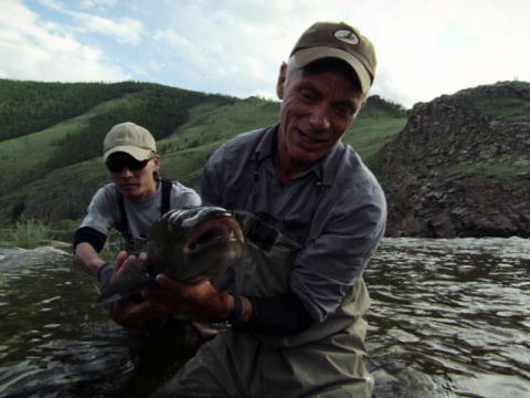 River Monsters: Jeremys första Taimenlax