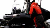 Whale Wars: Damaged Small Boat