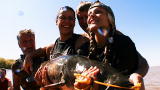 Hillbilly Handfishin': Kansas Girls Do It Better