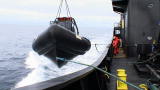 Whale Wars: Launching the Outboard Boats