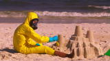 Blue August 2010: Hazmat Man
