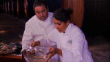 Emeril Green: Preserved Lemon Bricked Chicken