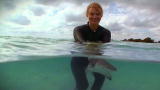 Blue August: January Jones, Fighting To Save Sharks