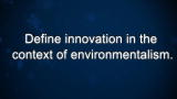 Curiosity: Jeff Koseff: Innovation in Environmentalism