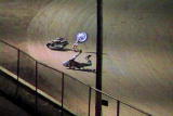 Destroyed in Seconds: Motorcycle Race Crack-Up