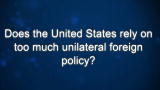 Curiosity: John Hamre: Unilateral Foreign Policy