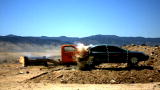 MythBusters: Rocket Meets Binary High-Speed