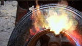Swamp Loggers: Fiery Tire Change