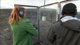 Mythbusters: Leather Cannon Reaction Shot