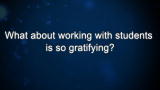 Curiosity: Bradford Beckwith: What about working with students is so gratifying?