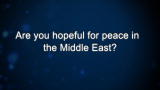 Curiosity: Elie Wiesel: On Peace in the Middle East