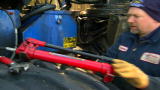 American Loggers: Towing a Forwarder