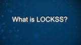 Curiosity: Michael Keller: LOCKSS