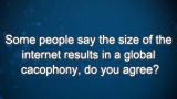 Curiosity: Tiffany Shlain: Does Internet = Global Cacophony?