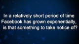 Curiosity: Vinton Cerf: Exponential growth of Facebook