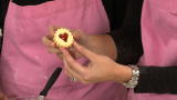 Holiday Hostesses: Strawberry Shortbread Cookie Valentine's Day Treats
