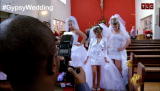 My Big Fat Gypsy Wedding: Fashionably Late to Holy Communion