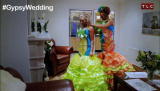 My Big Fat Gypsy Wedding :A Palm Tree and Pineapple Dress