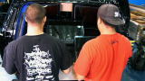 Inside West Coast Customs :How Many Flatscreens Fit In A Denali Trunk?