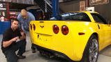 Boosting a Corvette