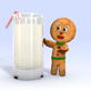 Gingerbread Man Tips: Everyone loves Milk!
