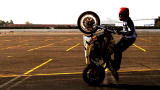 Time Warp: Motorcycle Surfer