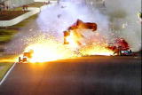 Destroyed in Seconds: Flaming Dragster