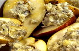Emeril Green: Roasted Pears With Honey And Goat Cheese