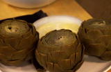 Emeril Green Recipes: Artichokes with Lemon Butter Sauce